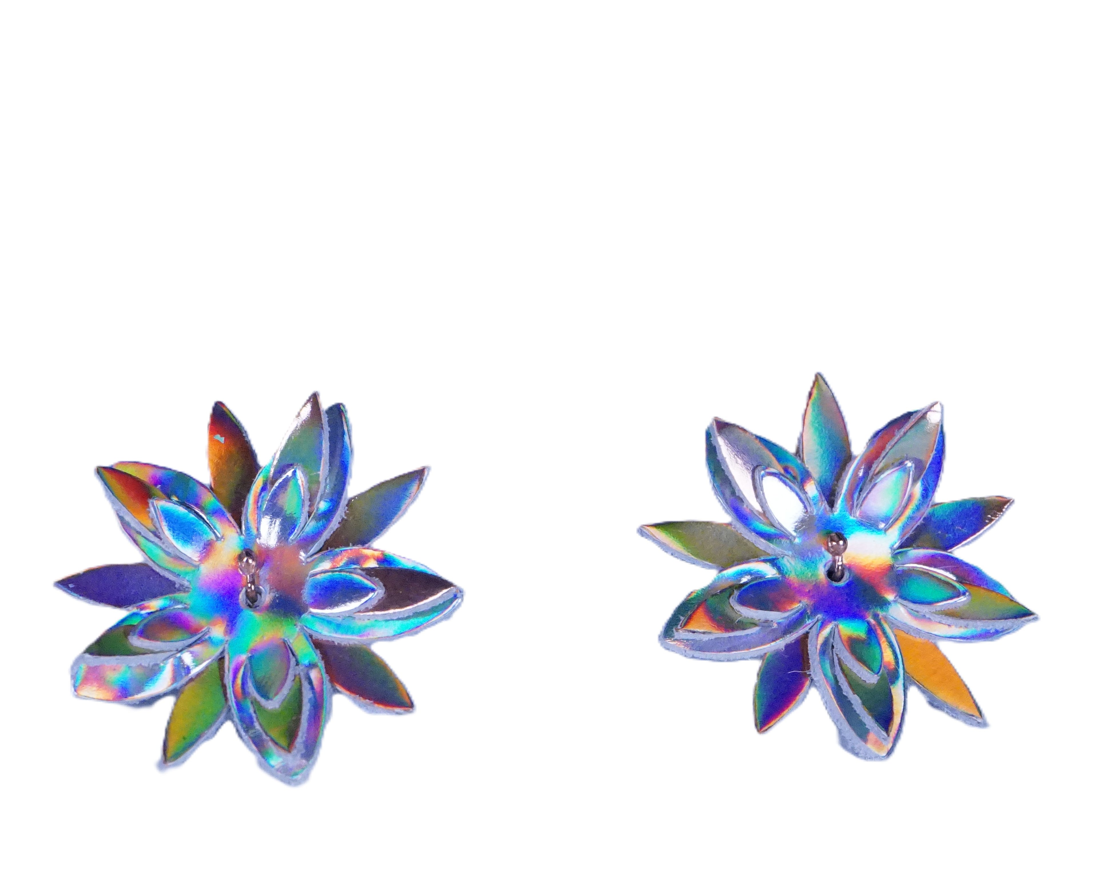 Holographic  Color Earring